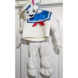 Ghostbusters Deluxe Stay Puft Costume 18M-2T Marshmallow Man Baby Toddler